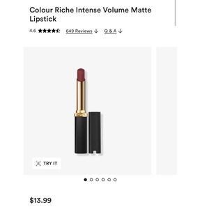 L'Oréal two individual lipsticks le nude assertive new unused brown